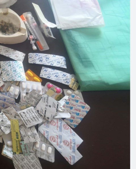 ضبط أدوية ومستلزمات طبية مخالفة بالشرقية 02