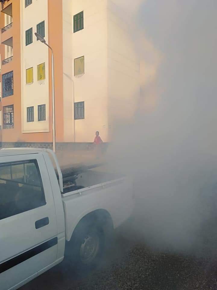 سيارات رش المبيدات الحشرية بالعاشر من رمضان 2