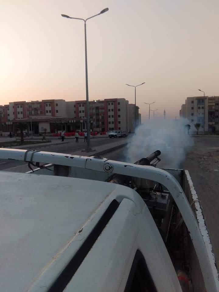 سيارات رش المبيدات الحشرية بالعاشر من رمضان 9