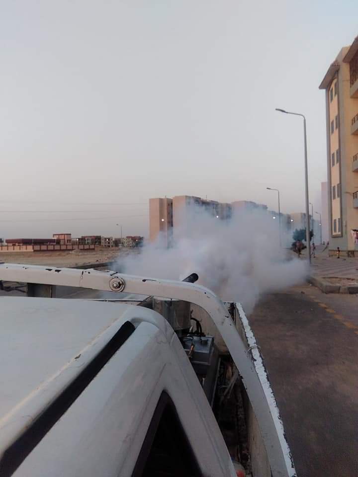 سيارات رش المبيدات الحشرية بالعاشر من رمضان 10