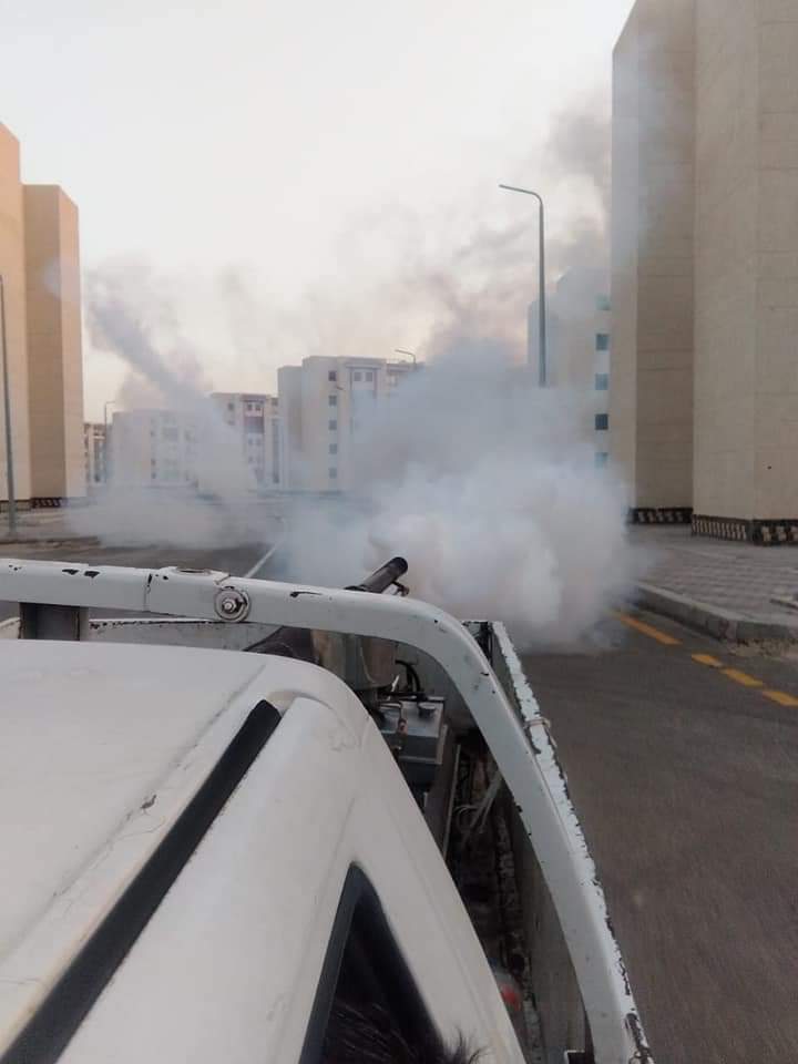 سيارات رش المبيدات الحشرية بالعاشر من رمضان 12