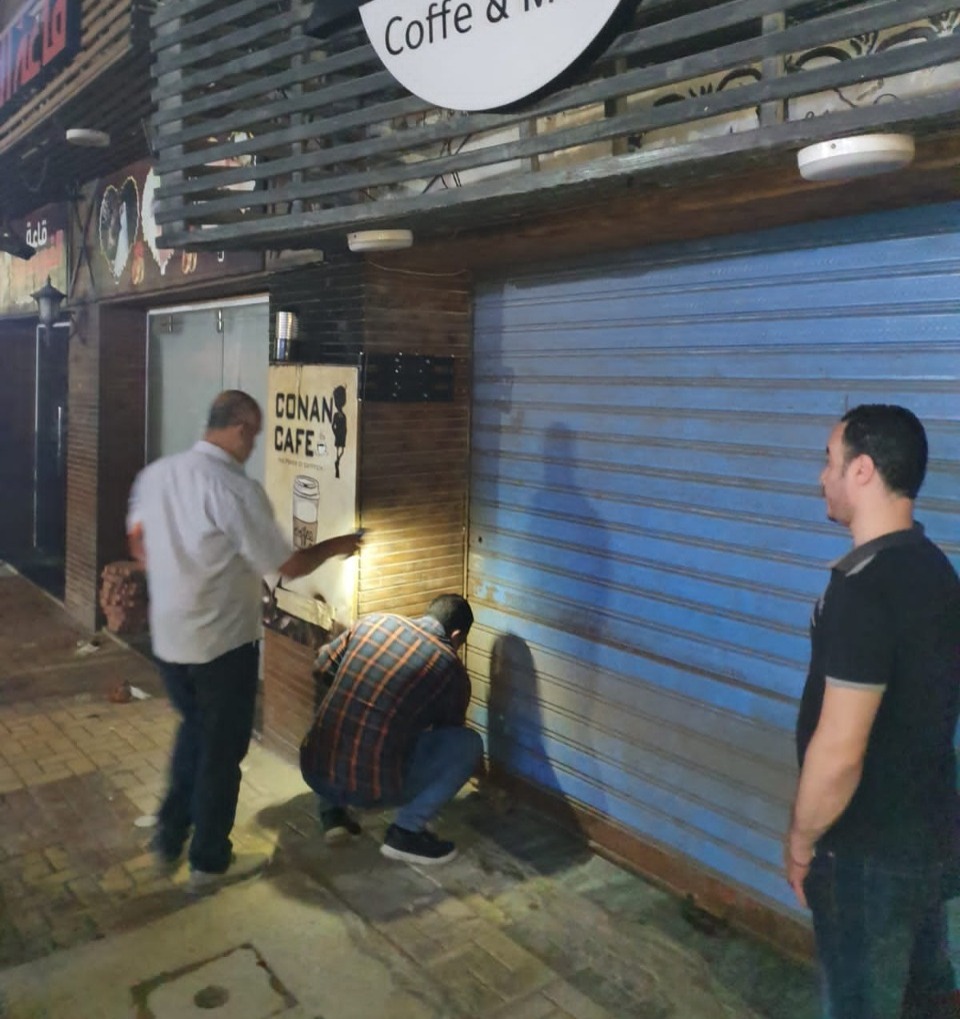 حملة لإزالة الاشغالات في الإسكندرية 