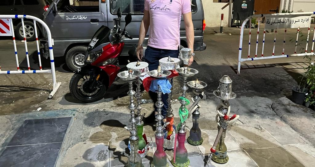 حملة لإزالة الاشغالات في الإسكندرية 