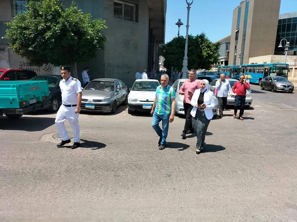 حملة لإزالة الاشغالات في الإسكندرية 