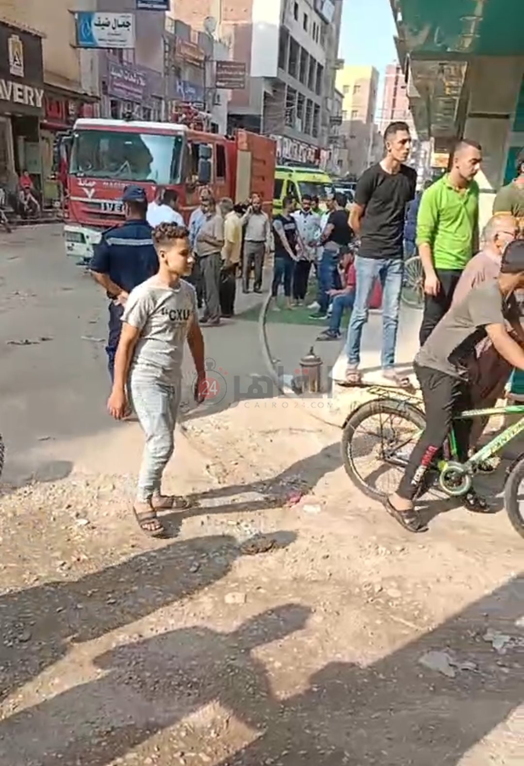 السيطرة على حريق برج سكني بالشرقية 3