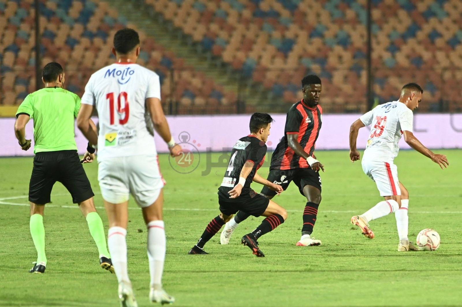 مباراة الزمالك والداخلية3