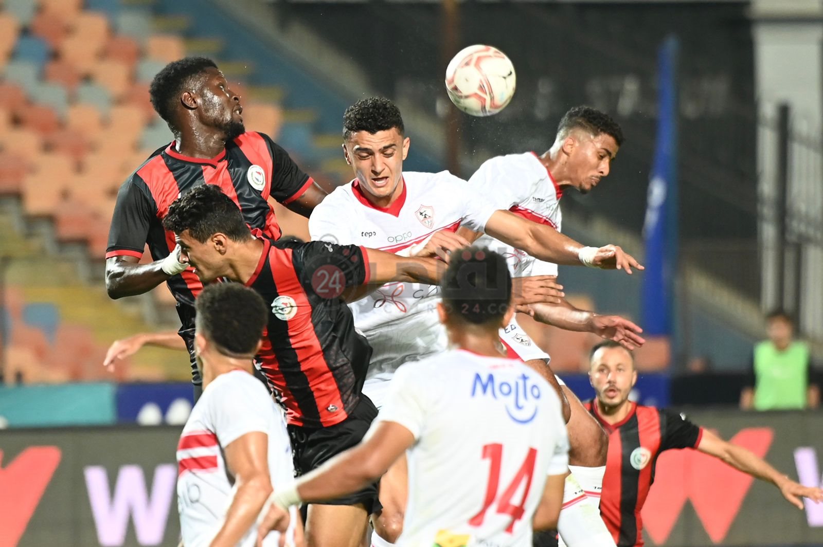 مباراة الزمالك والداخلية4