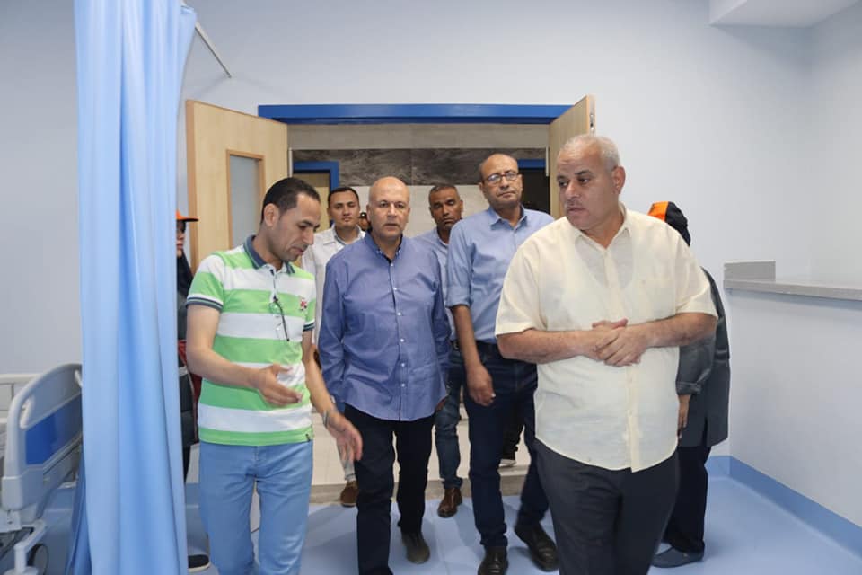 جولة تفقدية داخل مستشفى العاشر من رمضان الجامعي 02