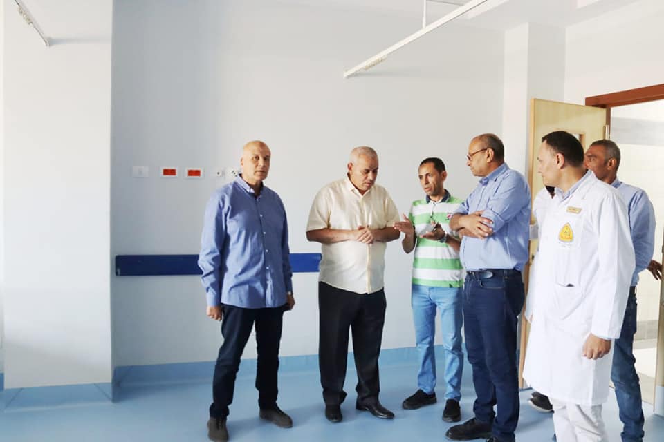 جولة تفقدية داخل مستشفى العاشر من رمضان الجامعي 05