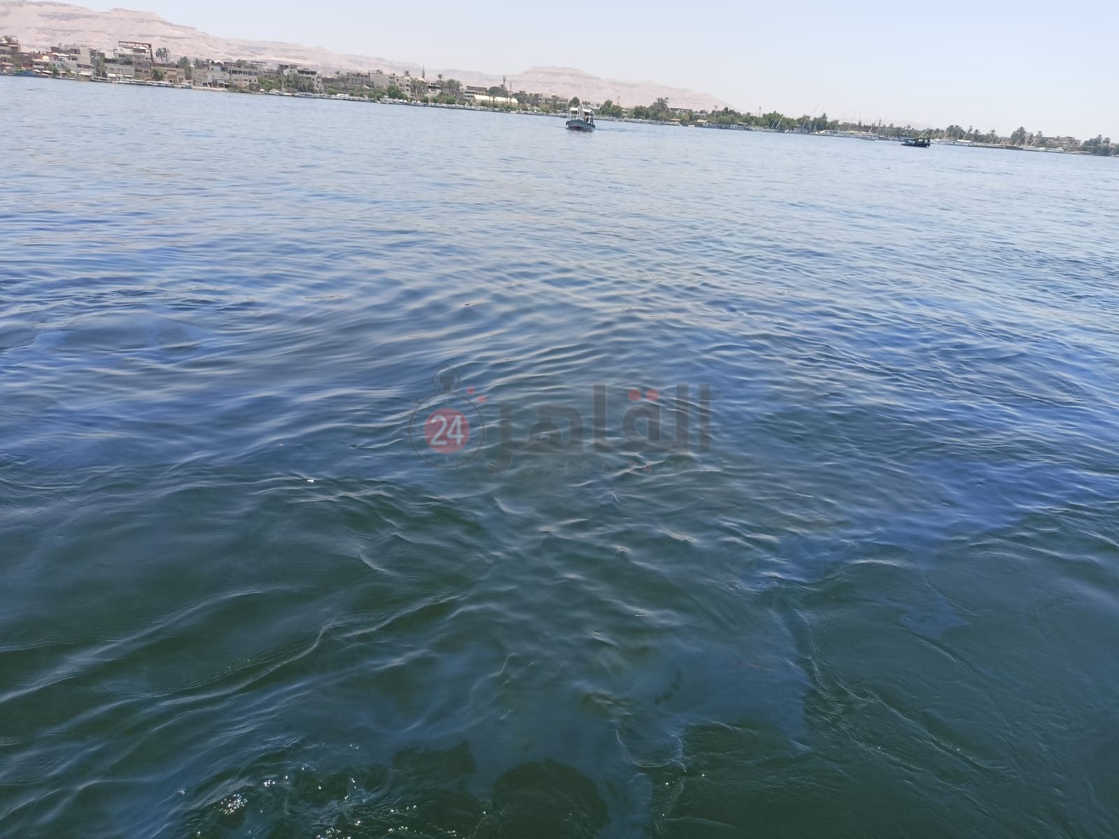 بقعة الزيت بنيل الأقصر 