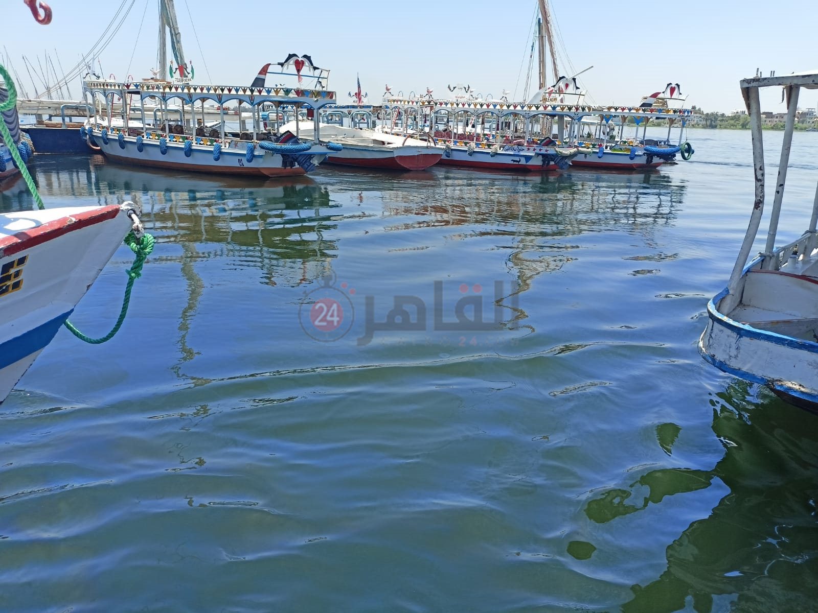 بقعة الزيت بنيل الأقصر 