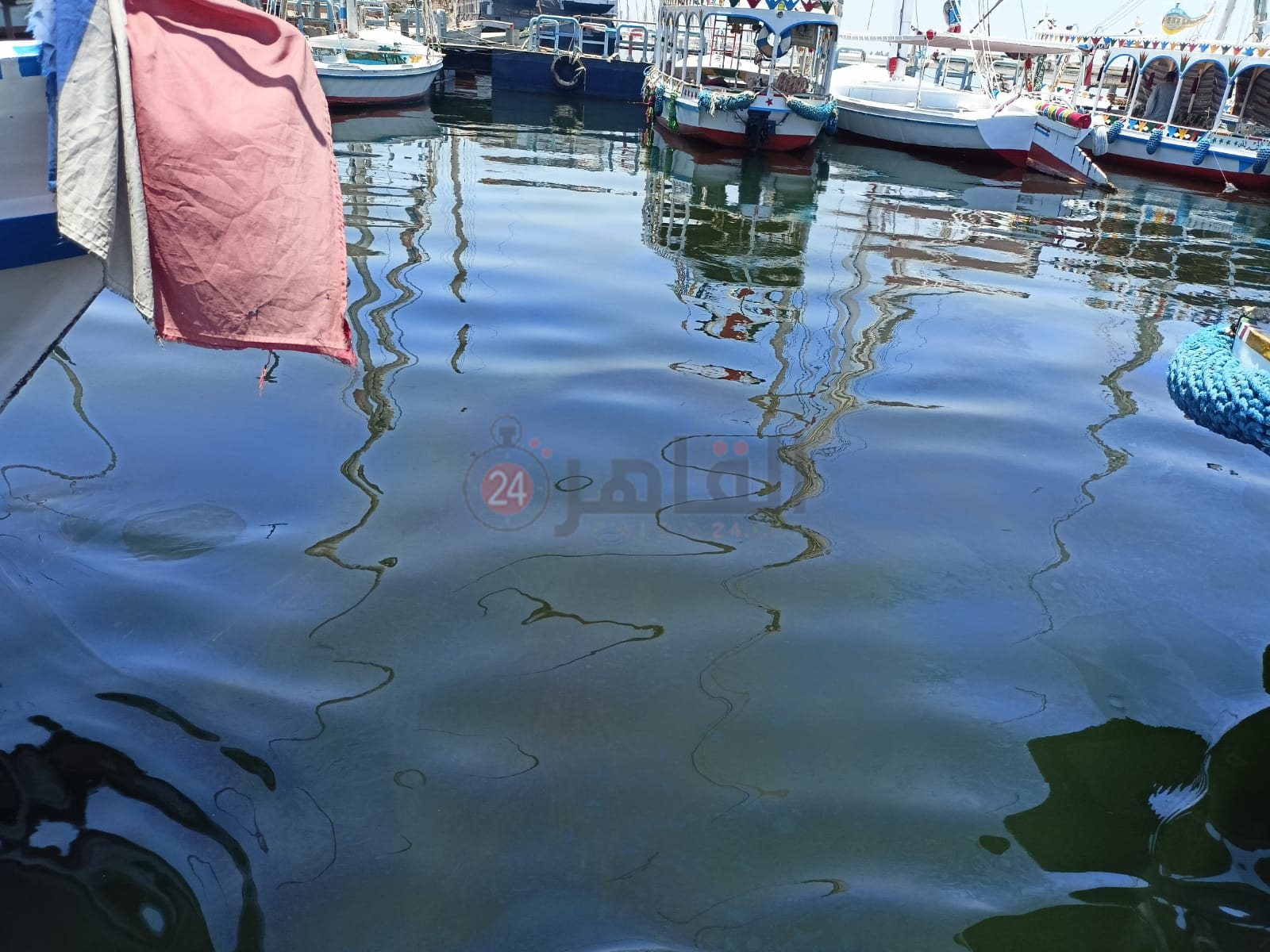 بقعة الزيت بنيل الأقصر 