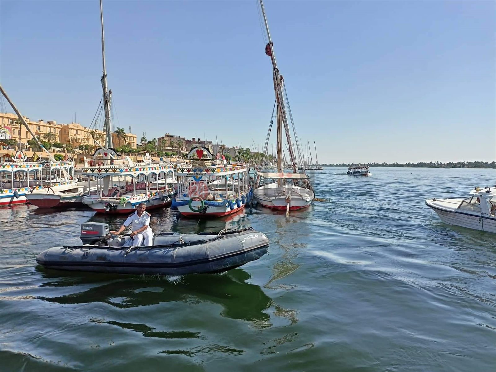 أثناء فحص بقع السولار