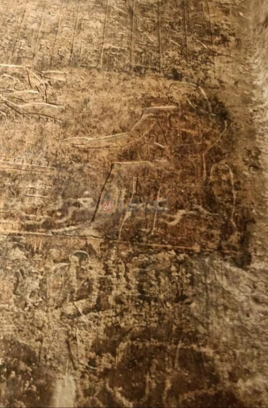 الانتهاء من اناره منطقه مقابر الجبل الغربي بأسيوط (1)