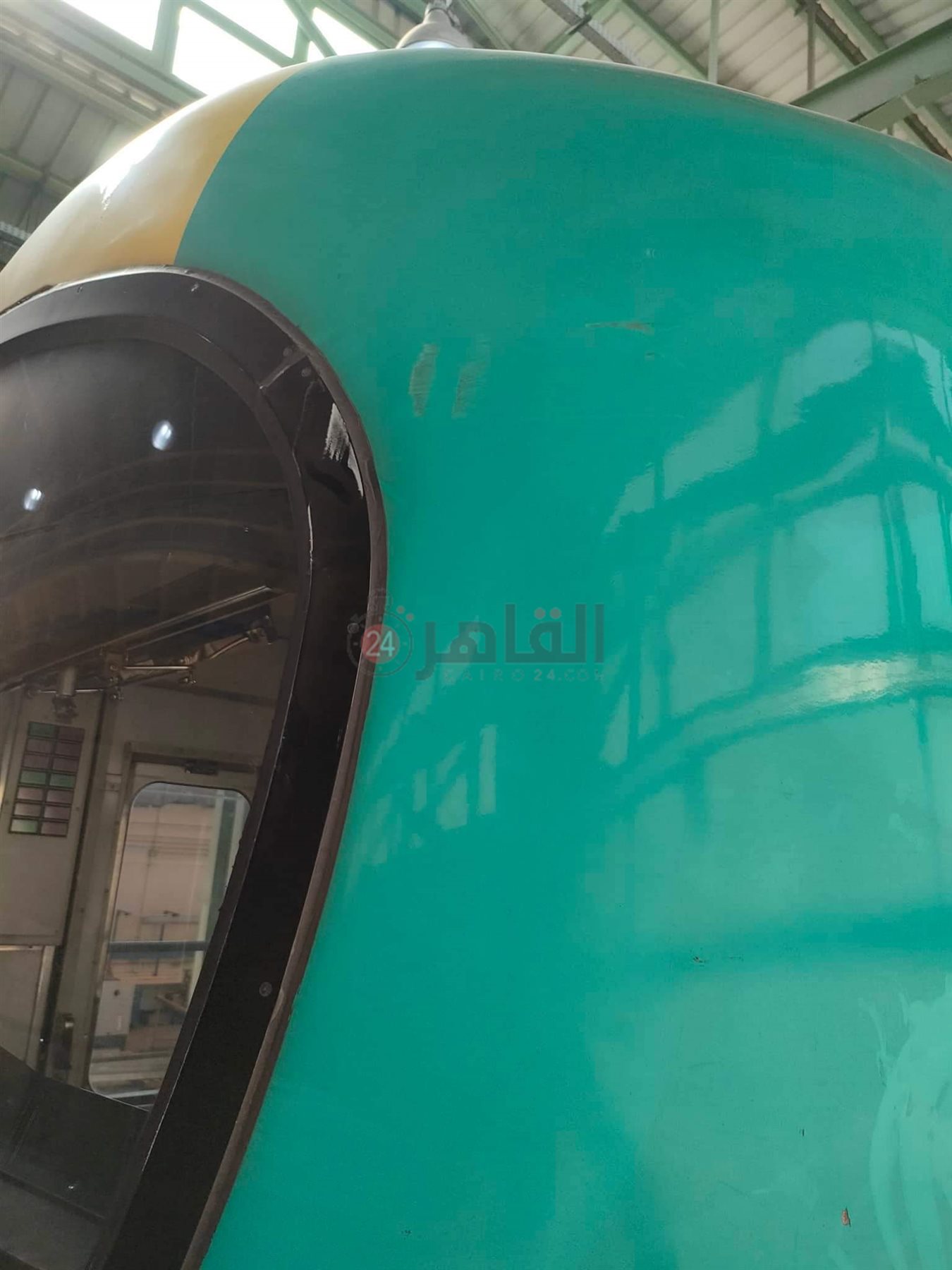 جانب من الحادث 