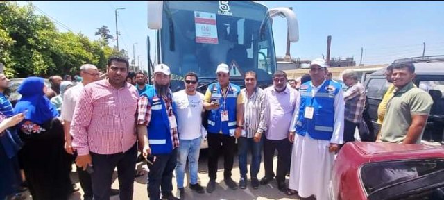 انطلاق قافلة حجاج الجمعيات الأهلية بالشرقية 1