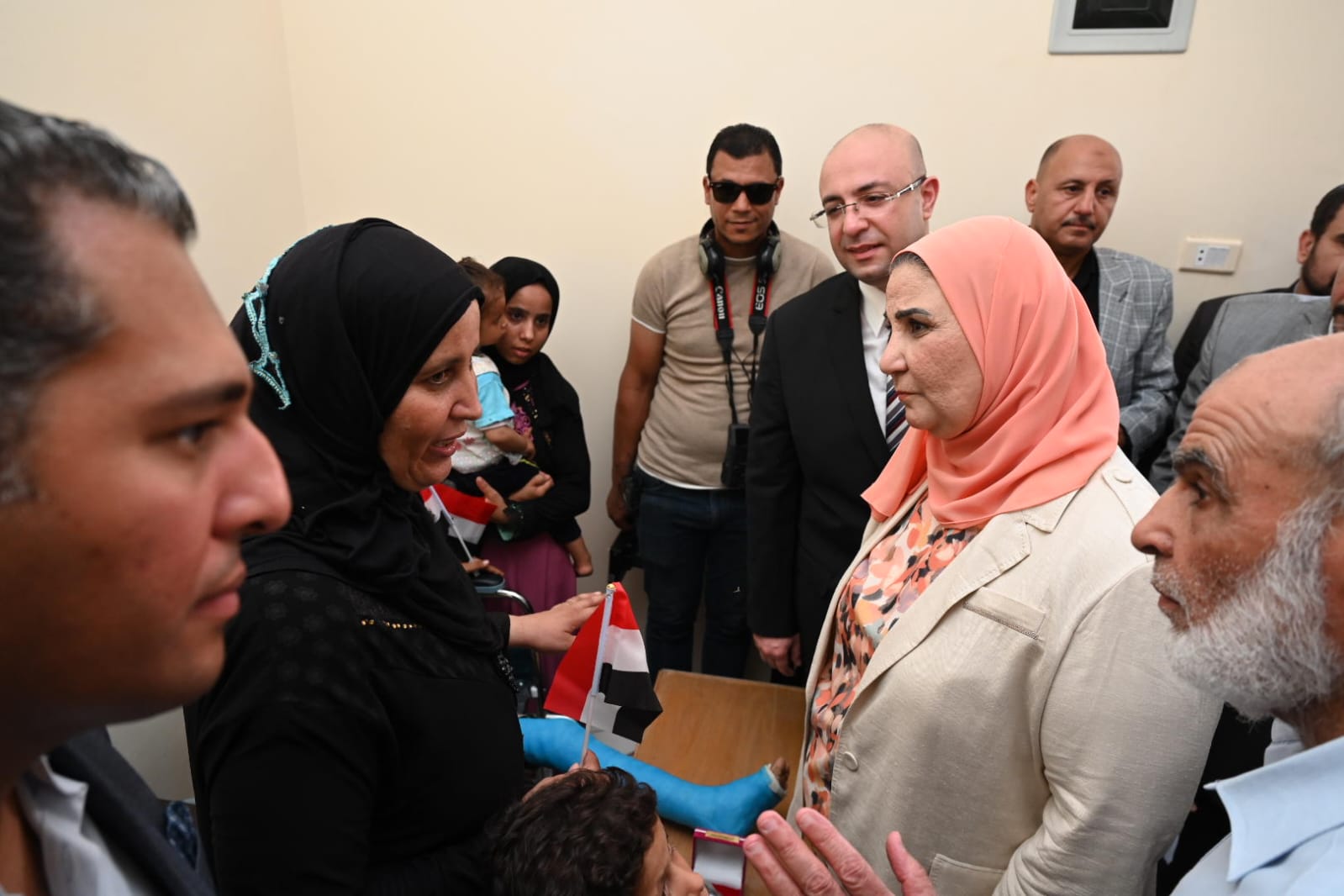 فعاليات زيارة وزيرة التضامن لمحافظة بني سويف 