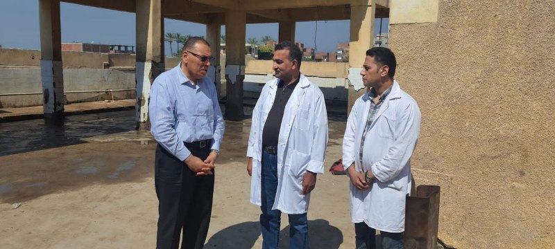 محافظ الشرقية يتفقد مجزر أبو حماد