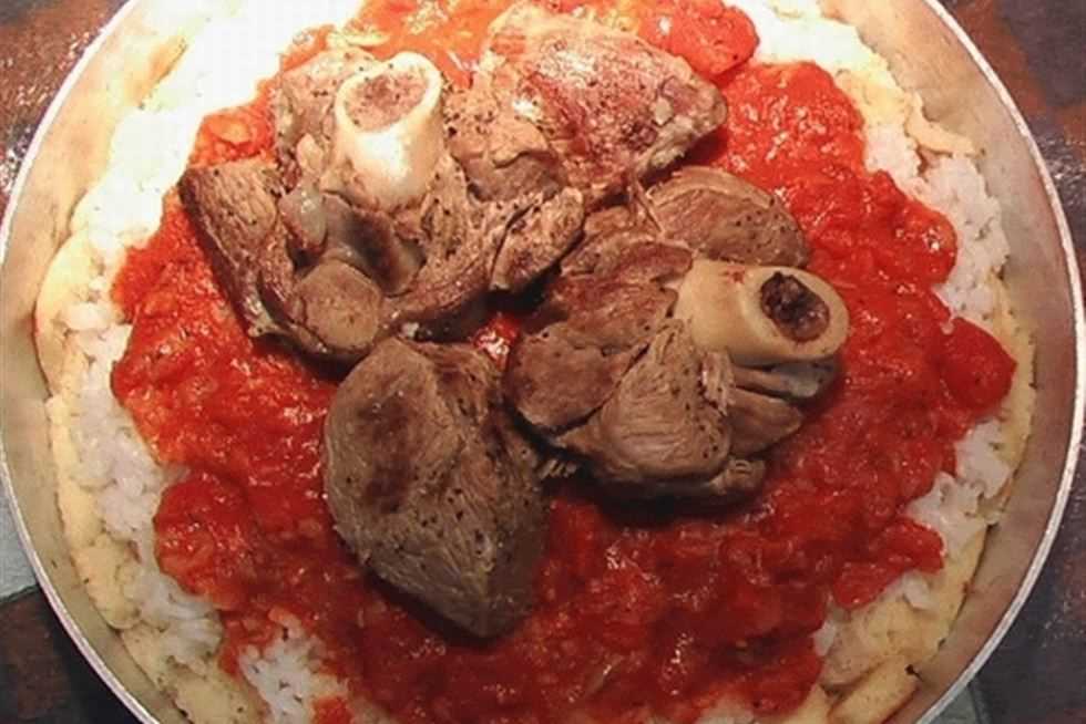 طريقة عمل الفتة 