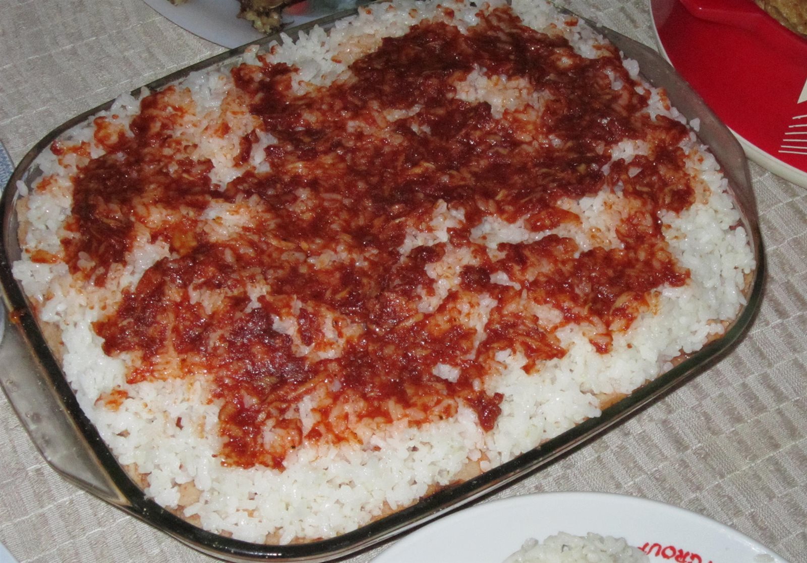 طريقة عمل الفتة 