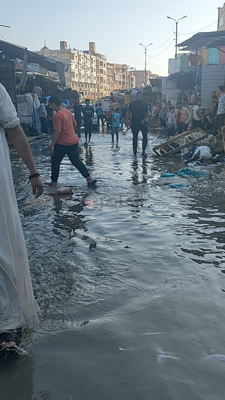 حريق سوق بالإسماعيلية 