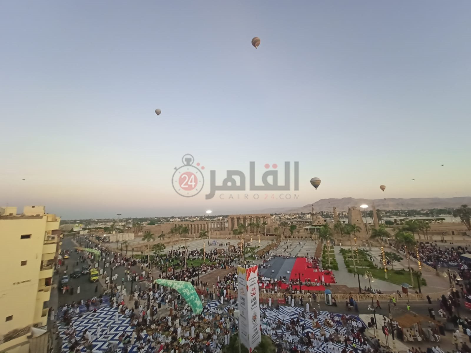 البالون الطائر بعيد الأضحى