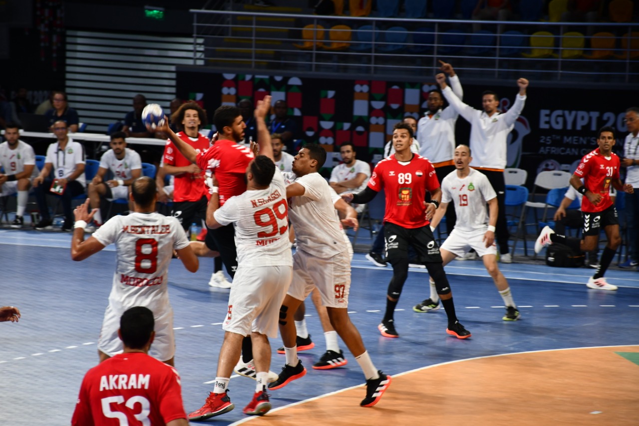 مصر والمغرب كرة يد (4)