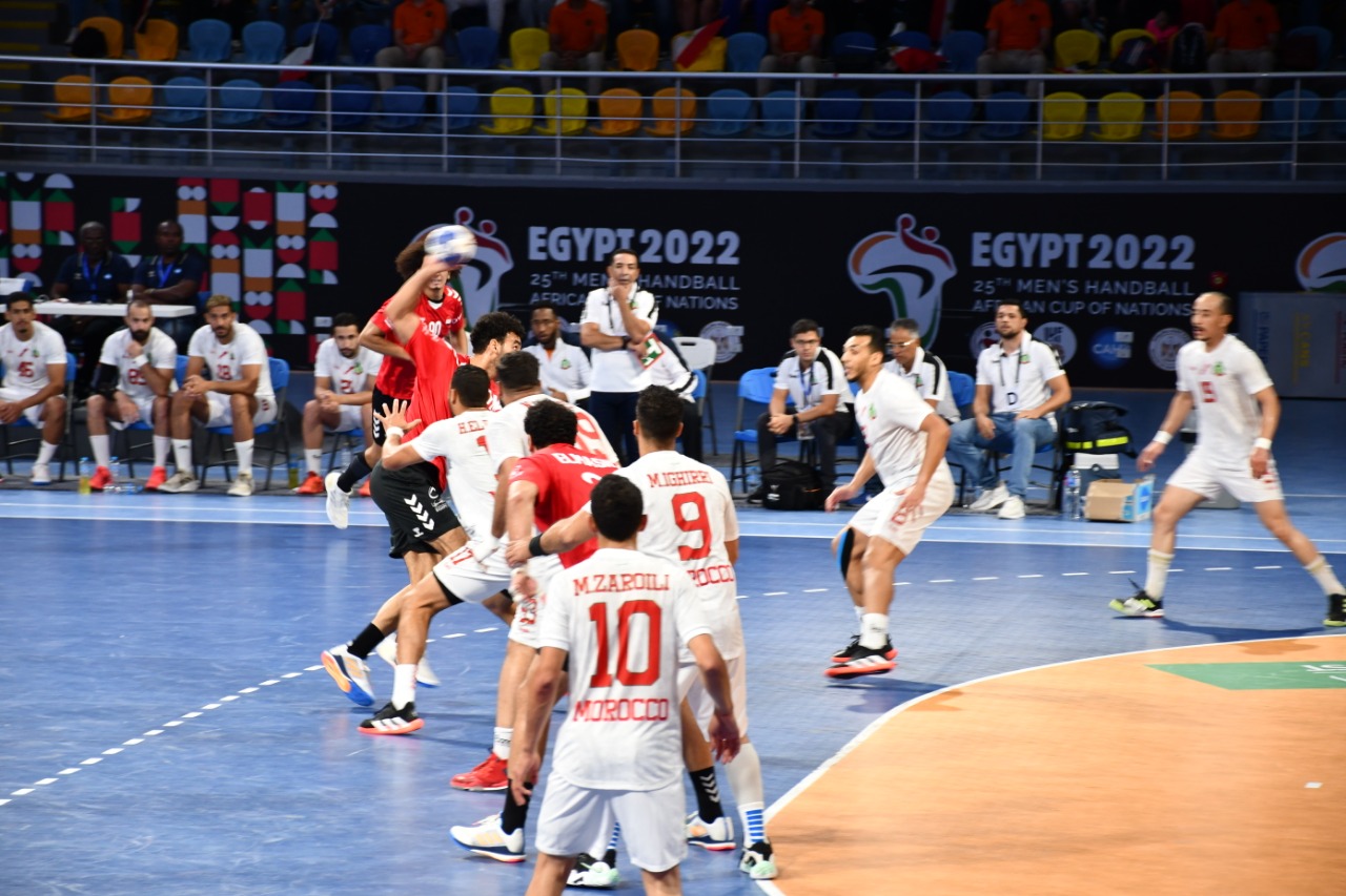 مصر والمغرب كرة يد (6)