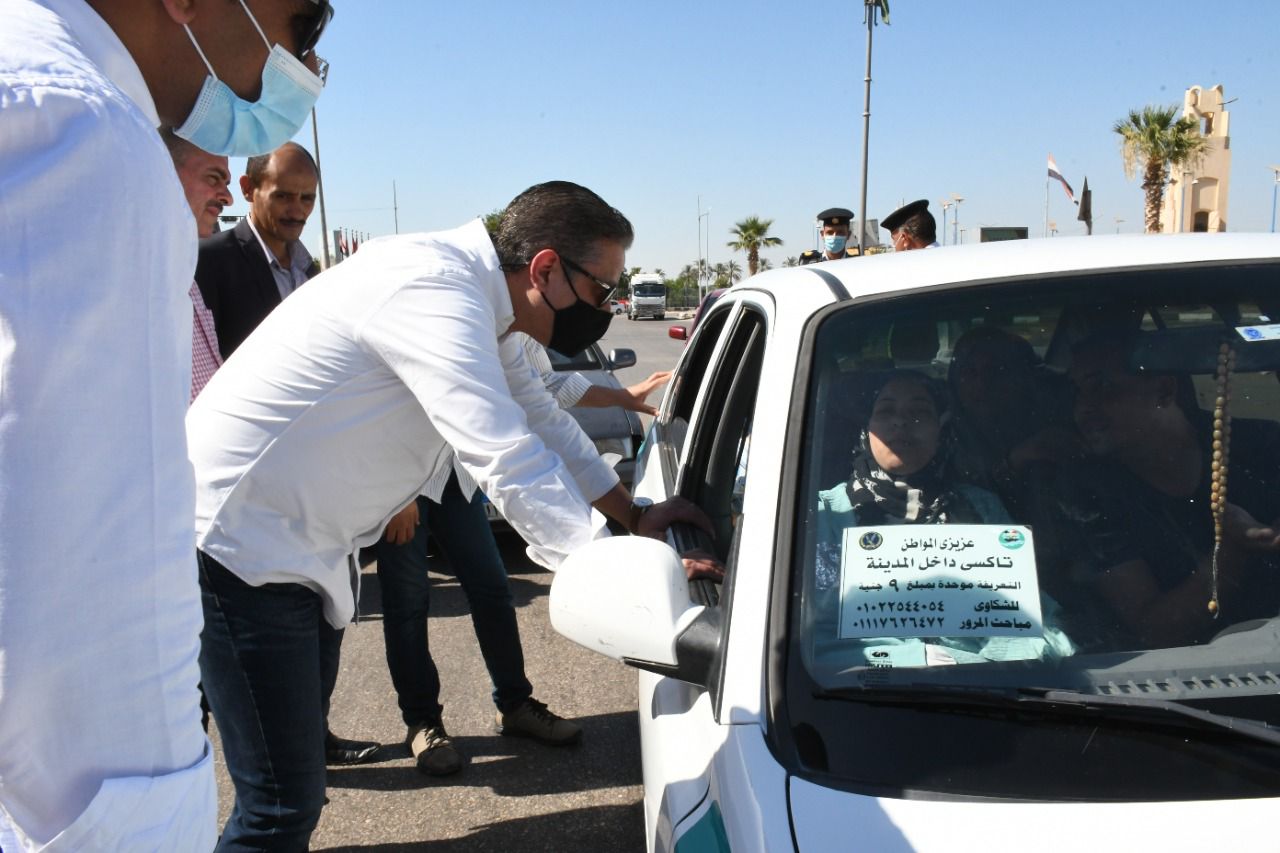 محافظ الفيوم يقود حملة 