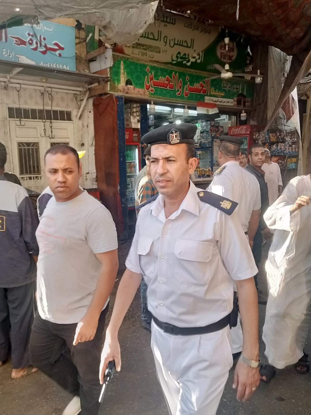 حملة ازالات بمدينة الأقصر 