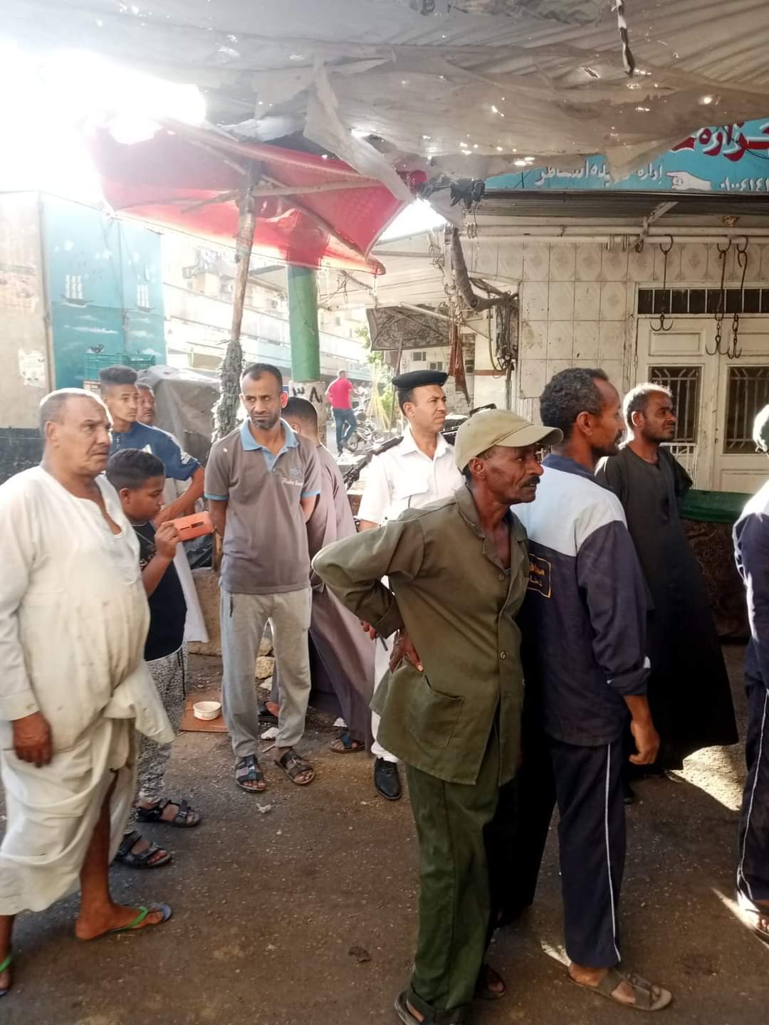 حملة ازالات بمدينة الأقصر 