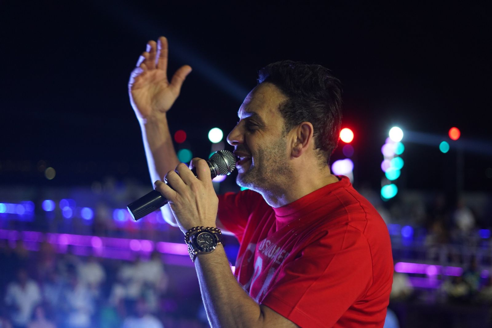 حفل مصطفى قمر في الساحل الشمالي (1)