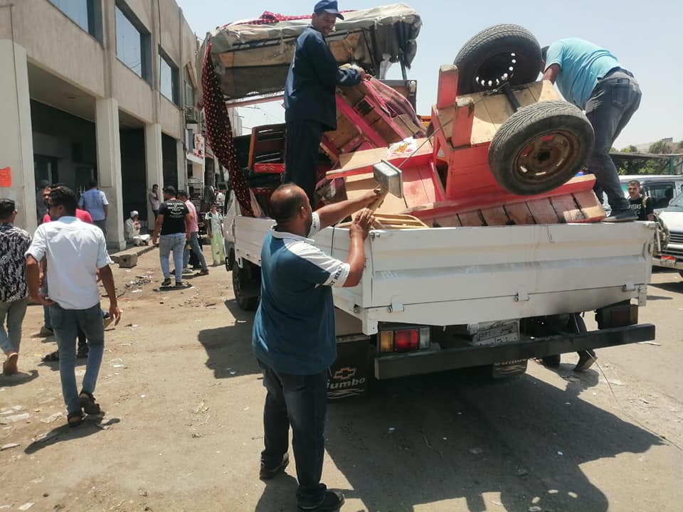 غلق وتشميع وإزالة مخالفات بالعاشر من رمضان 09