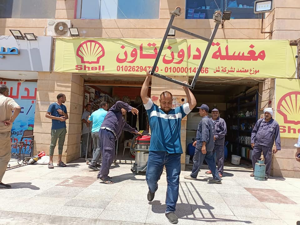 غلق وتشميع وإزالة مخالفات بالعاشر من رمضان 015