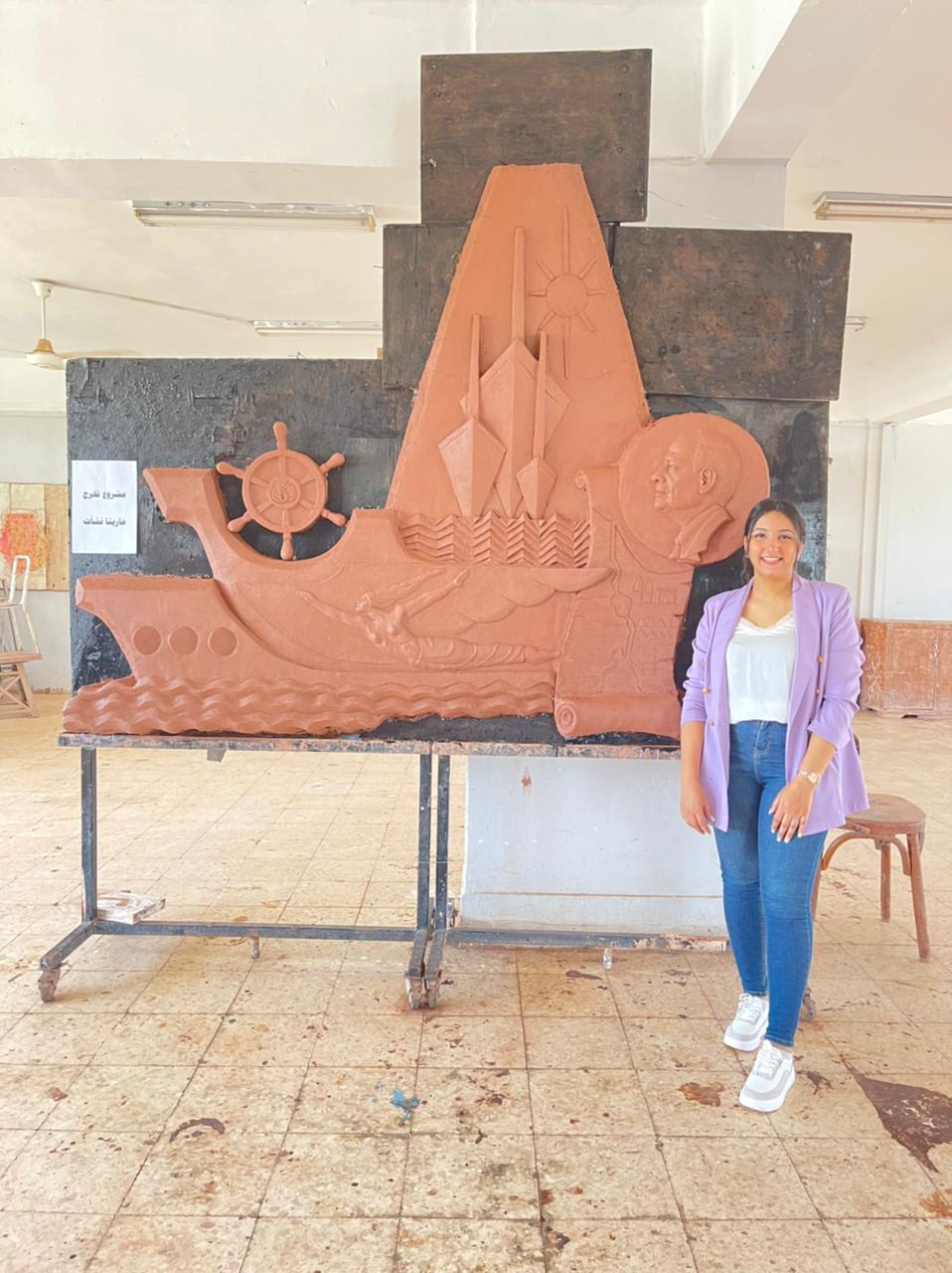 مشروع تخرج طلاب فنون جميلة المنيا