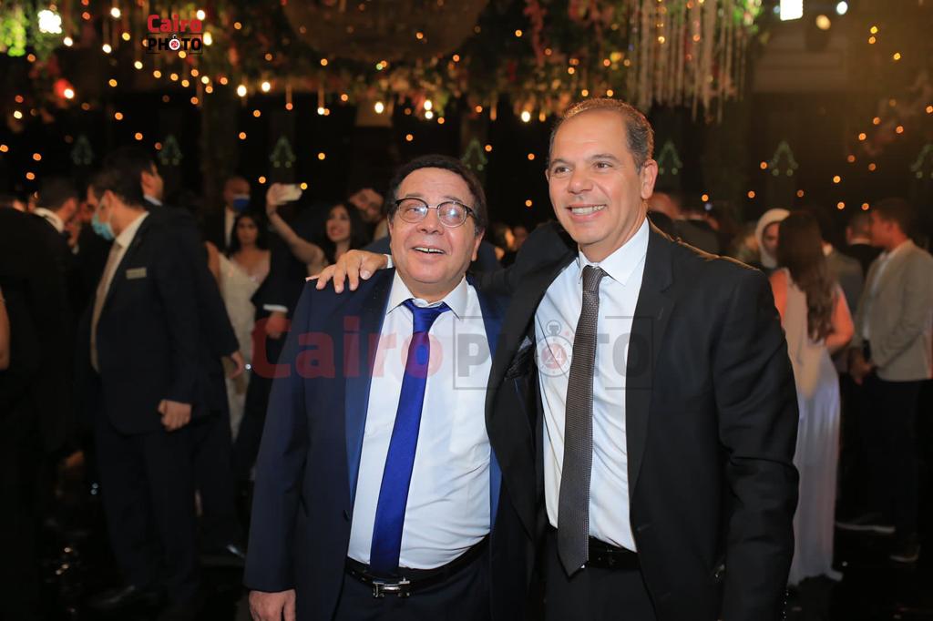 نجوم الفن في حفل زفاف ابنة المنتج عصام إمام شقيق الزعيم (1)