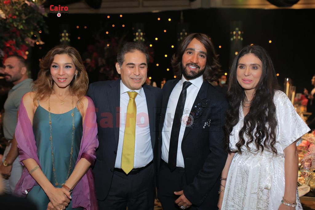 نجوم الفن في حفل زفاف ابنة المنتج عصام إمام شقيق الزعيم (3)