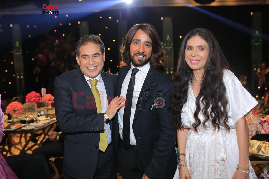 نجوم الفن في حفل زفاف ابنة المنتج عصام إمام شقيق الزعيم (4)