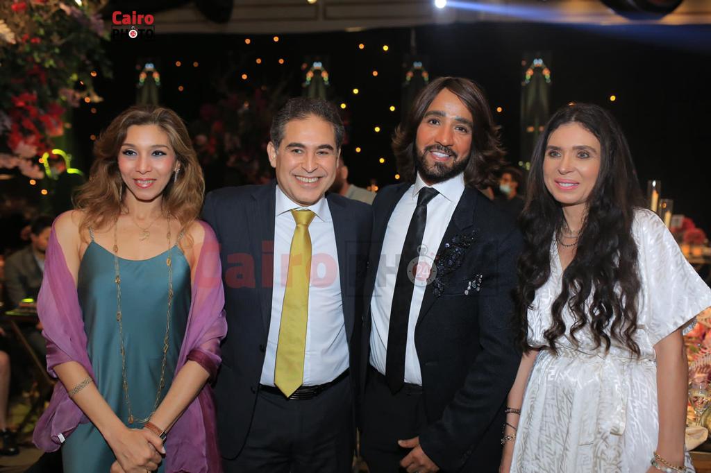 نجوم الفن في حفل زفاف ابنة المنتج عصام إمام شقيق الزعيم (6)