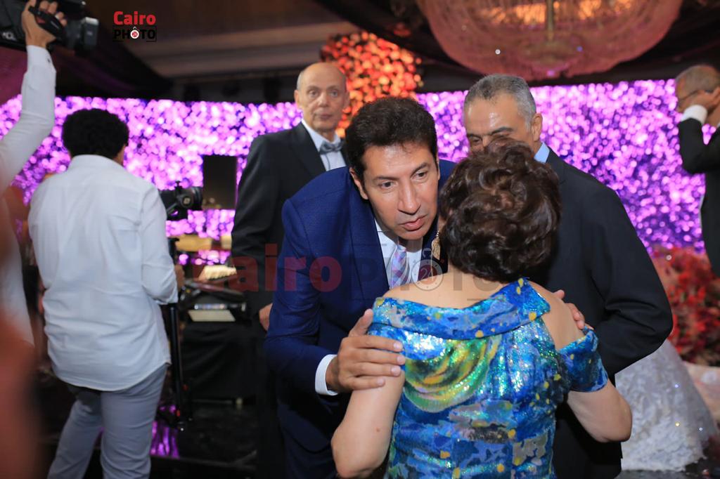 نجوم الفن في حفل زفاف ابنة المنتج عصام إمام شقيق الزعيم (13)