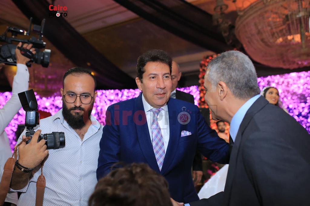 نجوم الفن في حفل زفاف ابنة المنتج عصام إمام شقيق الزعيم (20)