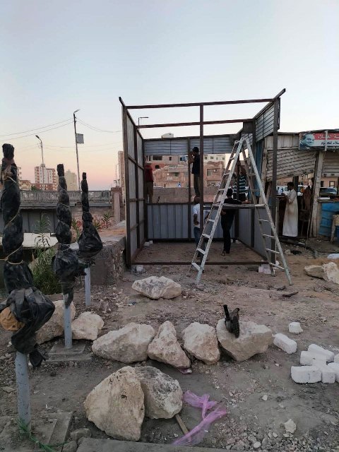 إزالة تعديات على الأراضي بالشرقية 01