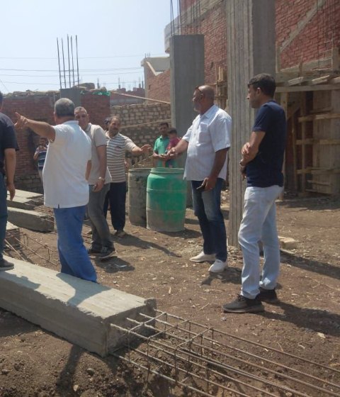 إزالة تعديات على الأراضي بالشرقية 04