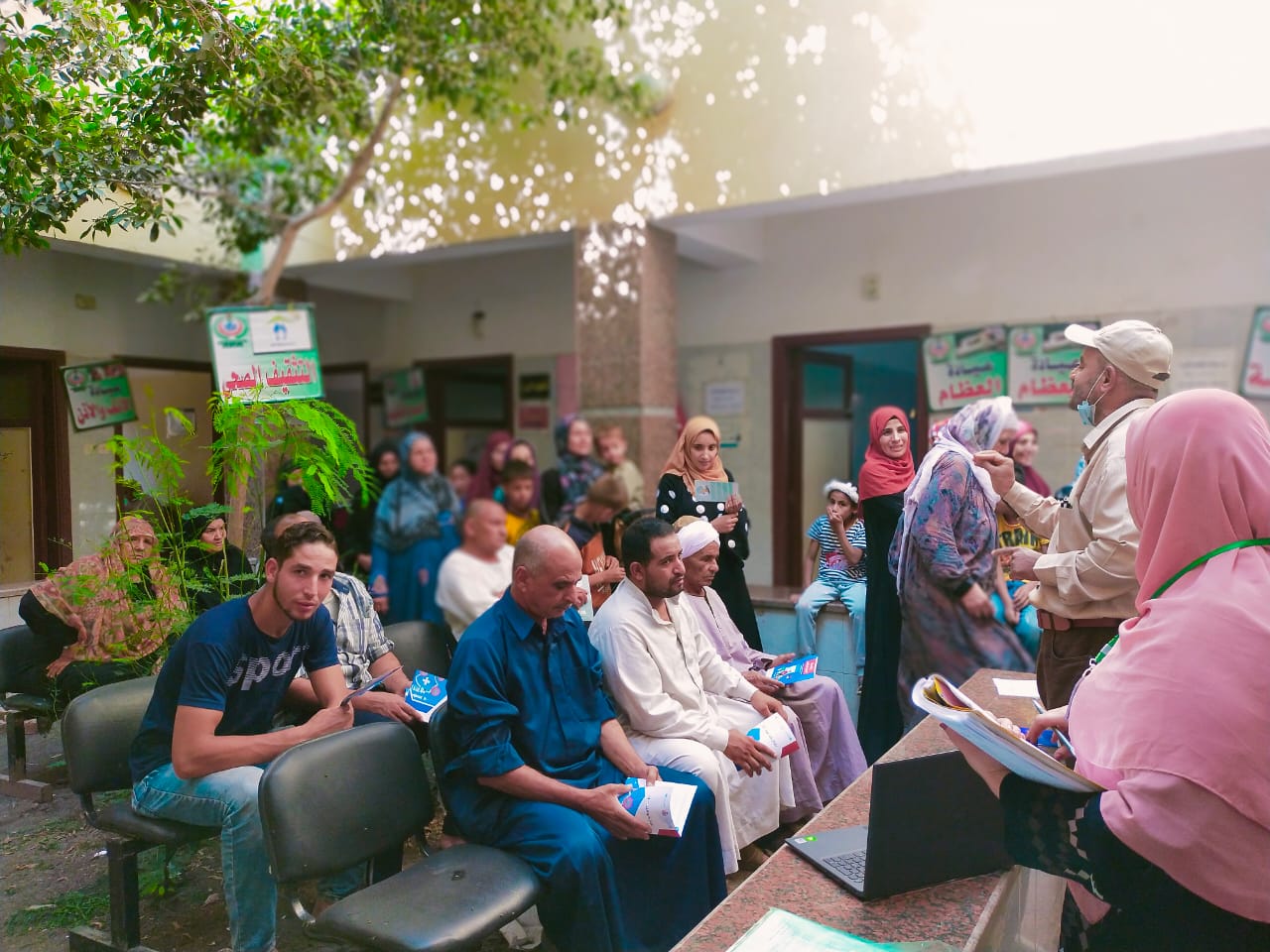 قافلة علاجية بالمجان بالشرقية 06