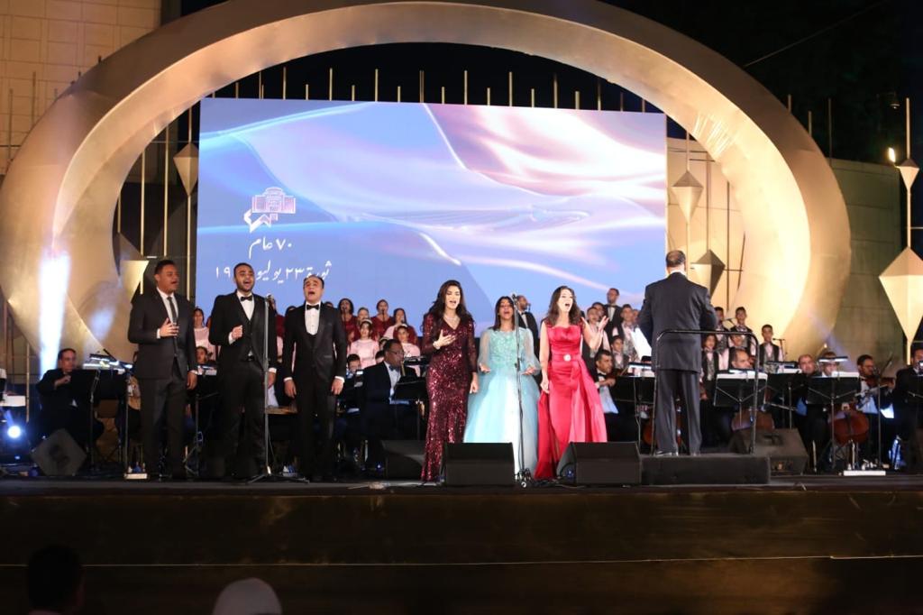 احتفالية وزارة الثقافة بالذكري 70 لثورة يوليو