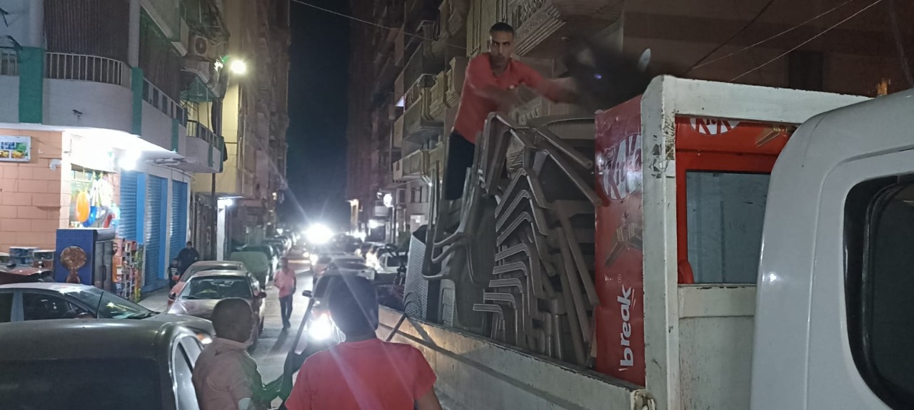 حملات مكبرة بأحياء الإسكندرية 