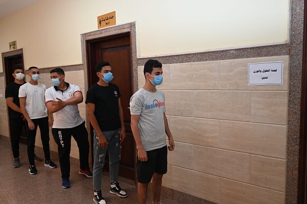 بدء اختبارات القدرات بكلية التربية الرياضية بجامعة الفيوم 