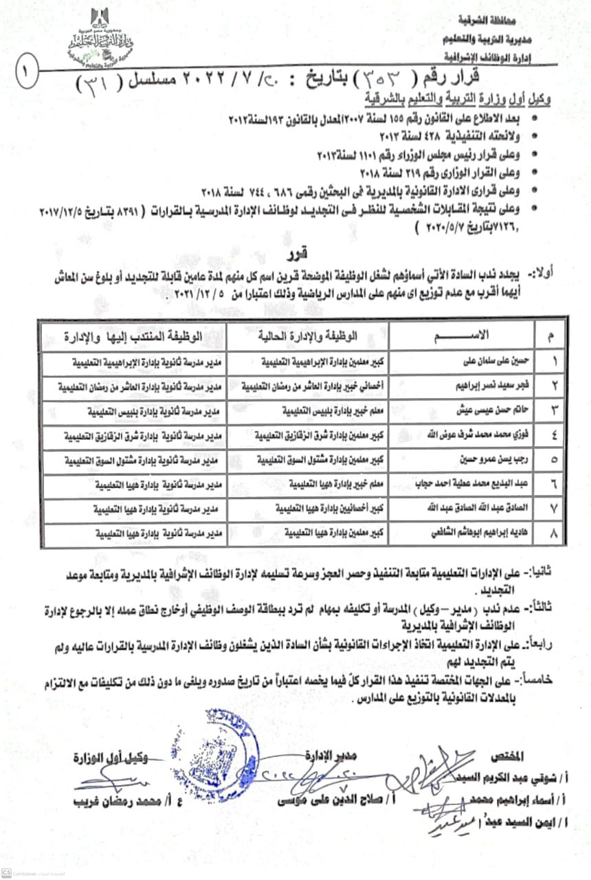 نتيجة المسابقة 011