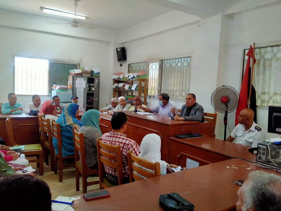 اجتماع مجلس مدينة منيا القمح