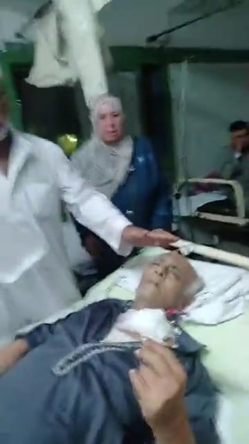 صورة من الفيديو للمريض